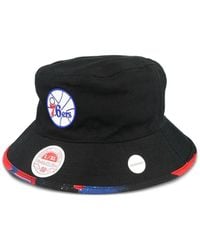 Mitchell & Ness - Philadelphia 76Ers Hardwood Classics Hyper Bucket Hat - Lyst