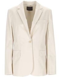 Lorena Antoniazzi - Single-Breasted Blazer - Lyst