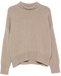 Aragona - Turtleneck Ribbed-Trim Sweater - Lyst