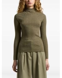 Peserico - Trui Met Glitterdetail En Lange Mouwen - Lyst