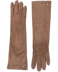 Max Mara Gong Logo Balaclava in Natural | Lyst Canada