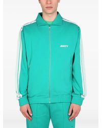 MOUTY - Sweat Zippé À Détails Rayés - Lyst