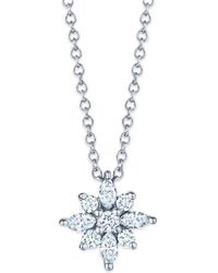 Kwiat - Star-Motif Diamond Necklace - Lyst