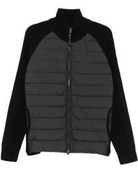 Parajumpers - Quilted Panelled Zip Up Jacket - Lyst