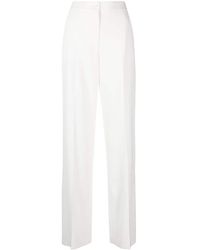 Boutique Moschino - High-waisted Tailored Trousers - Lyst