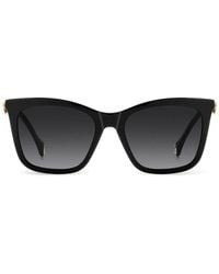 Carolina Herrera - Geometric-Frame Sunglasses - Lyst