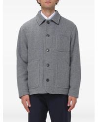 Brooksfield - Patch-Pocket Wool-Blend Coat - Lyst