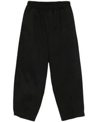 Imperial - Elasticated-Waistband Cropped Trousers - Lyst