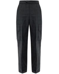 IRO - Cruze Plaid Cargo Trousers - Lyst