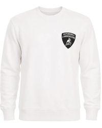 Automobili Lamborghini - Logo-Print Sweater - Lyst