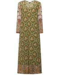 Pierre Louis Mascia - Floral-Print Maxi Dress - Lyst