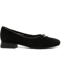 Linda Baumann - Bow-Detail Suede Pumps - Lyst