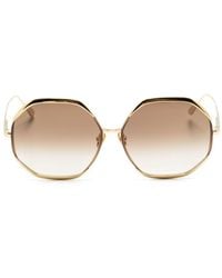 Linda Farrow - Camila Oversize-frame Sunglasses - Lyst