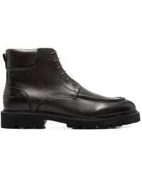 Alberto Gozzi - Lace-Up Leather Boots - Lyst