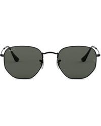 Ray-Ban - Hexagonal Shaped Sunglasses - Lyst