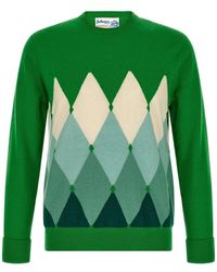 Ballantyne - Raw Diamond Intarsien-Pullover - Lyst