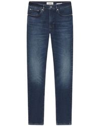 FRAME - Modern Faded Straight-Leg Jeans - Lyst