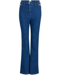 Patou - Organic-cotton Flared Jeans - Lyst