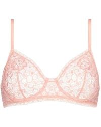 Eres - Floral-Lace Bra - Lyst