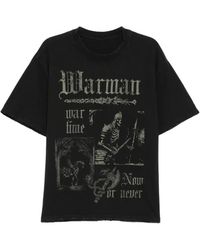 WARMAN - Graphic Print T-Shirt - Lyst