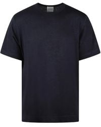 Closed - T-Shirt Van Linnenblend - Lyst