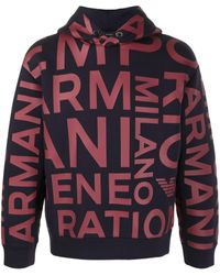 armani hoodie mens