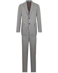 Brooks Brothers - Costume En Laine À Rayures - Lyst