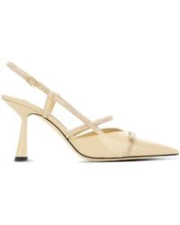 Jimmy Choo - Danica Slingback Pointed-Toe Heeled Pumps - Lyst