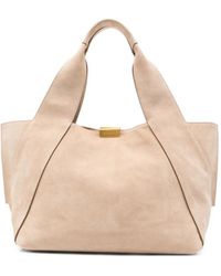 Gianni Chiarini - Sac Cabas Vivi En Daim - Lyst