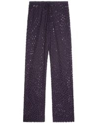 Dries Van Noten - Drawstring Jersey Trousers - Lyst