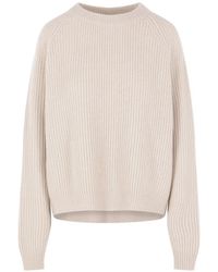 Dusan - Ribbed-Knit Cashmere Sweatshirt - Lyst