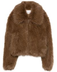 Frankie Shop - Collared Zip-Up Jacket - Lyst