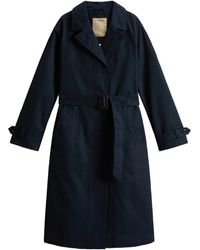 Woolrich - Cotton Trench Coat - Lyst