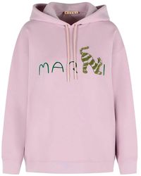 Marni - Cotton Sweatshirt - Lyst