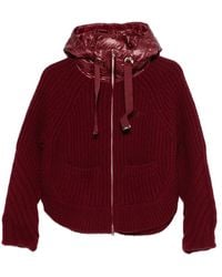 Herno - Geribbeld Jack Met Capuchon - Lyst