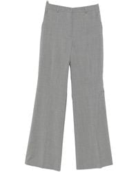 Manuel Ritz - Flared Wool Trousers - Lyst