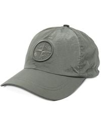 Stone Island - Baseballkappe Mit Logo - Lyst