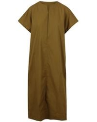 Soeur - V-Neck Short-Sleeve Dress - Lyst