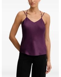 Twinset - V-Neck Strap Top - Lyst