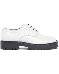 Maison Margiela - Tabi Lace-Up Derby Shoes - Lyst