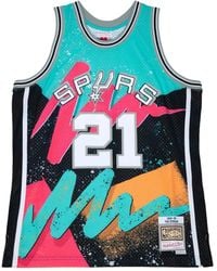 Mitchell & Ness - Tim Duncan Nba San Antonio Spurs 1998 Hyper Hoops Swingman Tank Top - Lyst