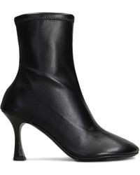 3Juin - Stretch-Leather Heeled Boots - Lyst