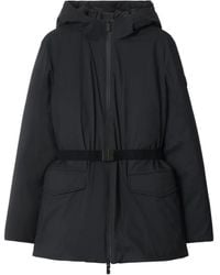 Burberry - Gewatteerd Jack Met Capuchon - Lyst