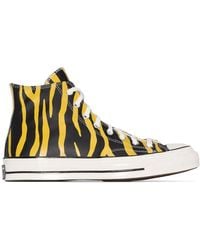 converse hi giallo