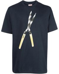 Supreme - Shears Graphic-Print T-Shirt - Lyst