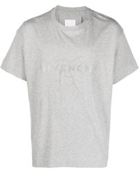 Givenchy - T-Shirt En Coton À Imprimé Graphique - Lyst