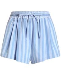 Dolce & Gabbana - Striped Drawstring-Waistband Shorts - Lyst