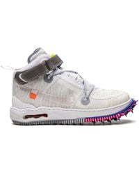 NIKE X OFF-WHITE - X Off-white Air Force 1 Mid Sneakers - Lyst