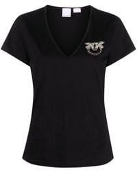 Pinko - T-shirt With Logo - Lyst