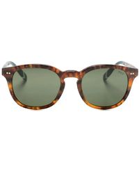 Polo Ralph Lauren - Tortoiseshell-Effect Square-Frame Glasses - Lyst